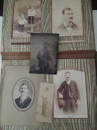 Antique 1800's Photo Portrait Album Family from St Louis 45+ ...