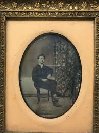 Portrait Photos Daguerreotype Young Man 19th Century Antique ...