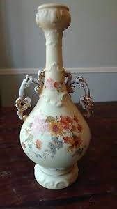 Antique Art Nouveau Rudolstadt Volkstedt Floral Gilt Relief ...