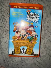 Rugrats in Paris orange VHS Nickelodeon | Mercari