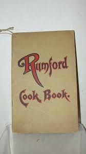 VINTAGE RUMFORD BAKING POWDER COOK BOOK - 1906? | eBay