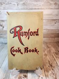 Vintage 1940 Rumford Baking Powder Cookbook 48 Pages Written ...