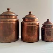 3 Vintage Douro B&M Copper Canisters Made in Portugal - Etsy Australia