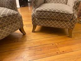 Pier 1 Imports Pair Of Lounge Arm Chairs Upholstered Fabric ...