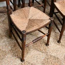 6 x Arts & Crafts Chairs by William Birch – Willow and Brooks