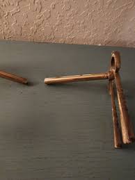 Vintage MidCentury Pair Solid Brass Curtain Tie Backs, Bow & Tassle Design-Very | eBay