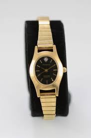 Armitron Watch Women Gold Stainless Steel Stretch Water Re ...