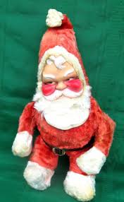 17" Rushton Santa Claus w/ Rubber Face & Black Belt | eBay