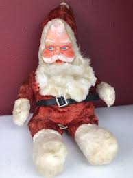 1950's? Commonwealth Pennsylvania Santa Claus Christmas Holiday Plush Toy | eBay