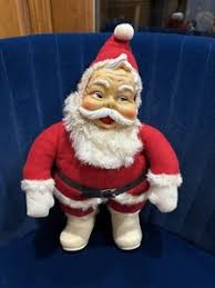 Antique Stuffed Santa Claus | eBay