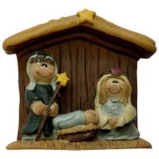 Adorable Christmas Nativity Manger Scene Baby Jesus Pin ...