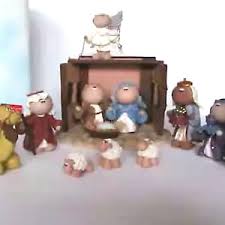 Angel Cheeks by Russ Nativity Set New in Box Vintage 9 Piece ...