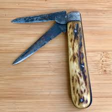 Antique Double Blade Pocket Knife - R.F. Mosley & Co ...