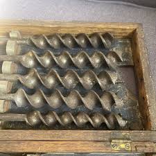 Vintage James Swan Co. Seymour 13 Pc Auger Bits Set 5 ...