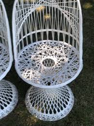 Vintage Russell Woodard Web Spun Fiberglass Patio Set- 4 ...