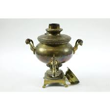 Antique Brass Russian Samovar 19th Century With Stamps ...