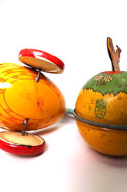 Vinytage J. Chein & Co. Litho Bunny Rabbit Easter Egg Tin Toy | eBay