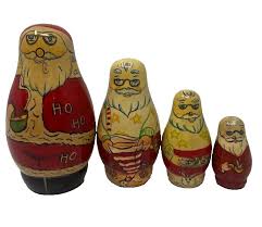Vintage Santa Nesting Dolls | eBay