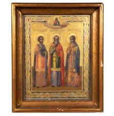 Lot - MINIATURE RUSSIAN ICON