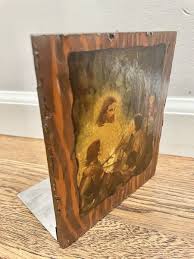 Vintage Wood Book End Jesus Christian | eBay