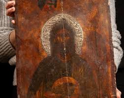 18th Century Eastern Orthodox Tempera Icon - Etsy