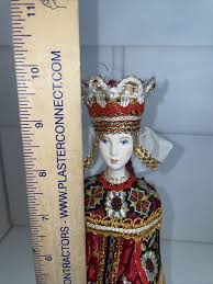 Handmade 10 Inch Porcelain Victorian Queen | eBay Australia
