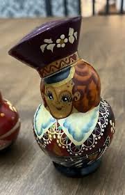 5 Piece Russian Nesting Doll Hand Painted | eBay