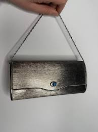 A Vintage Silver Tone Metal Handbag. - Etsy