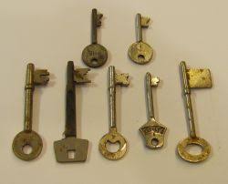 Vintage Mortise Door Keys, 10 Pack – DEA Bathroom Machineries