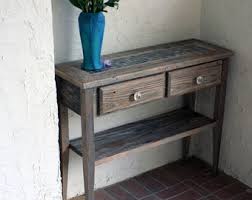 Beach Cottage Sofa Table. Mosaic Entry Table. Neutral Sofa ...