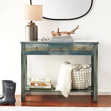Amazon.com: Knocbel Rustic Wood Console Table with 3 Drawers ...