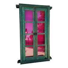 Rustic Vitrine Cabinet With Antique Elements | Chairish