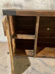 Custom Rustic-aged Wood Entertainment Center Indoor/outdoor ...