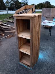 I built me a rustic hen nests from scrap lumber...I love ...