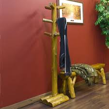 Cedar Lake Rustic Log Coat Tree