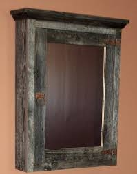 Weathered Gray Medicine Cabinet