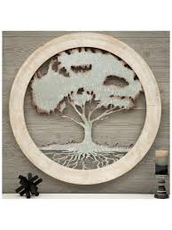 Rustic Tree Round Wall Decor | Hobby Lobby | 1120393