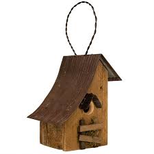 Nature Creations Kooky Chickadee Cottage, Natural at BestNest.com