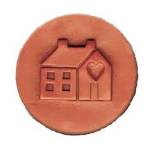 RYCRAFT 2" Round Cookie Stamp with Handle & Recipe Booklet ...