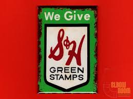 S&H green stamps vintage look sign art 2x3" fridge/locker magnet 70s | eBay