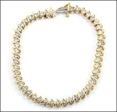 Diamond Tennis Bracelet in 14K Yellow Gold