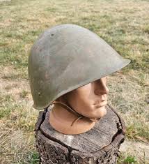 Original USSR Military Army Combat Helmet SSh 68 Type Steel ...