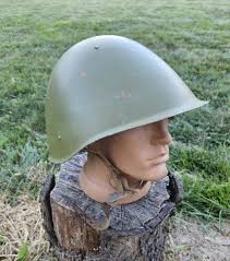 Original USSR Military Army Combat Helmet SSh 68 Type Steel ...