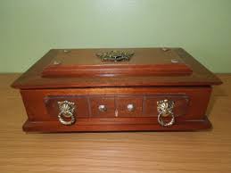 Vintage S. Sper Bijou Wooden Jewelry Box Family Crest Lions European Design 1970s - Etsy