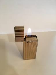 Gold Lighter, Vintage Lighter, Elegant Lighter, Gold Plated ...