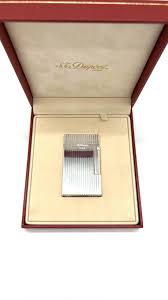 極美品】S.T Dupont デュポン ライン2 ヴァーティカルライン ヘアライン ローラー式 喫煙グッズ