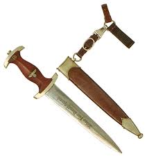 Original German Early WWII SA Dagger by Rare Maker Friedrich von der K – International Military Antiques