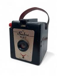 Vintage Black & Gold Trim 1950's Era USA Sabre 620 Film ...