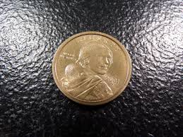 Sold at Auction: 2001-P UNC Sacagawea $1 Coin