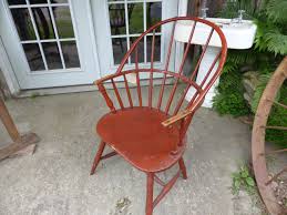 18th century sack back Windsor arm chair in wonderful old ...